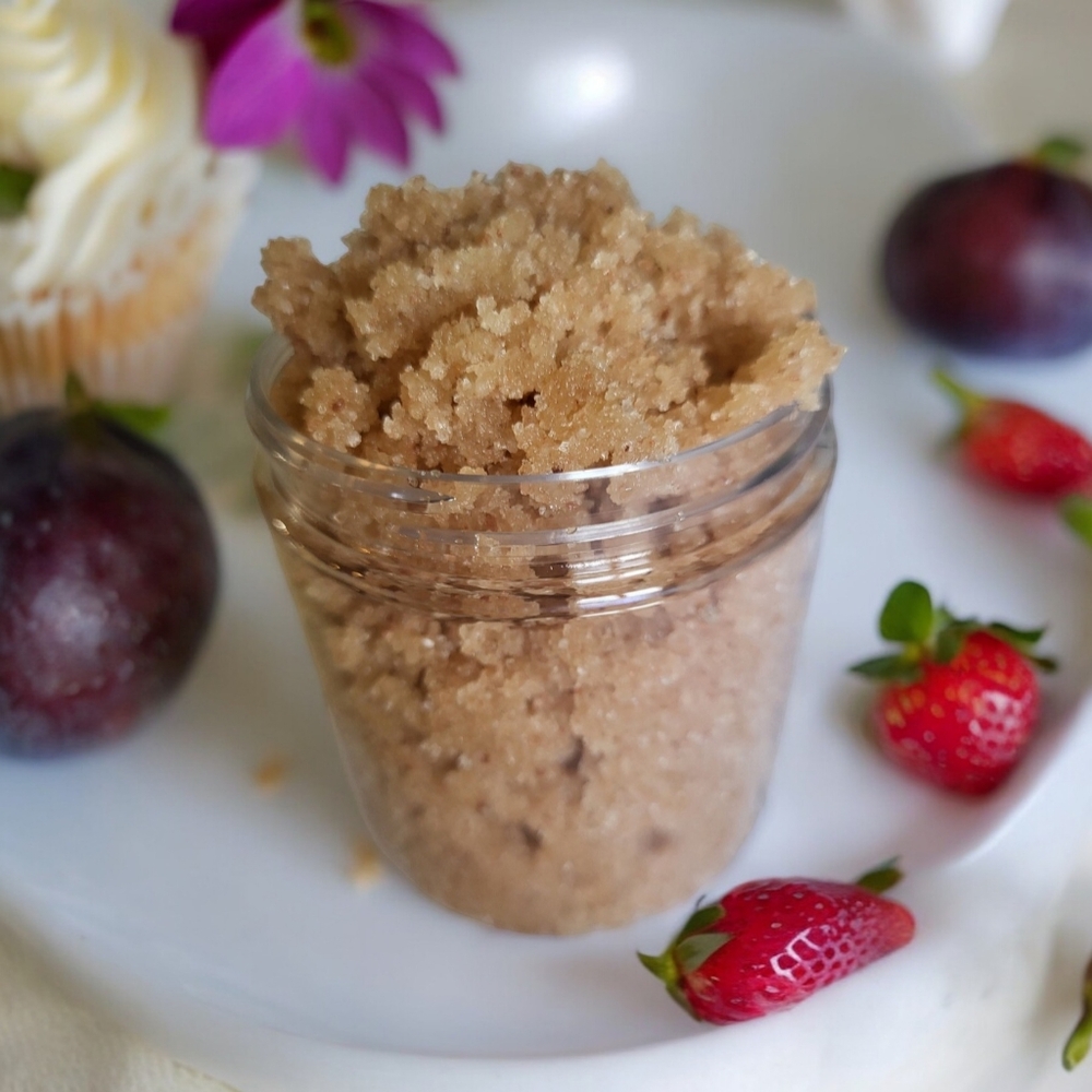 Luxury Hydration Skin Nutrition Raw Sugar Scrub Vanilla Figs